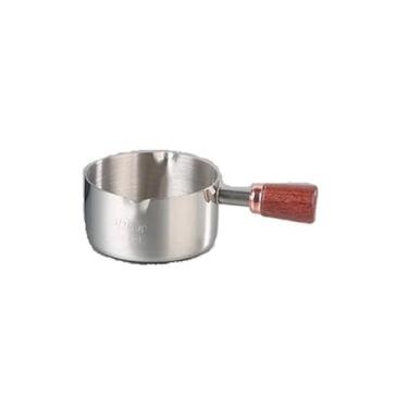 Imagem de Molheira Copo para molho de pimenta com alçaBatatas fritasPrato de ketchupTempero em aço inoxidável 304Molho para saladaCopo para molho de bife Jarra de Molheira(Médio)