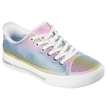 Imagem de Skechers Tênis feminino sem cadarço Arcade-Dazzle You Hands Free Slip-ins, Multi, 40