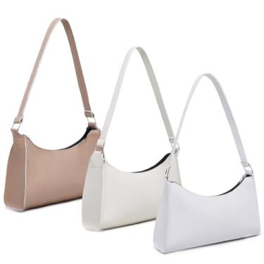 Imagem de kit 3 BOLSA FEMININA (NUDE+BRANCA+MARFIM)