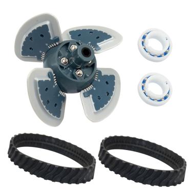 Imagem de Zeiboat R0526100 Tracks*2, motor R0524900*1, rolamento R0527000*2, o conjunto completo para limpador de piscina das séries MX6 e MX8