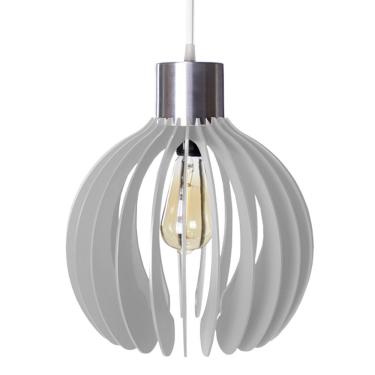 Imagem de Luminária Teto Lustre Pendente Balcão Cozinha Sala Paquistão Cor:branco