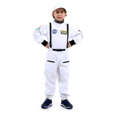 Imagem de Fantasia Astronauta Luxo Infantil - Tamanho P (03 A 04 Anos) - 933220- Sulamericana