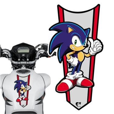 Imagem de Adesivo Faixa Gravata Sem Resina Sonic Vermelho Cor Vermelho