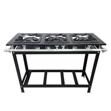 Imagem de Fogão 3 Bocas Cefaz Linha Gold Baixa Pressão Cfzg-122