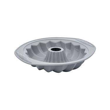Imagem de Forma Para Pudim De Silicone Cinza - Euro Home