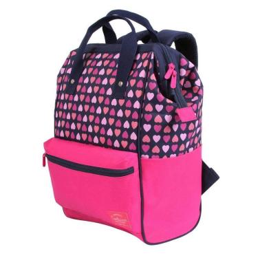 Imagem de Mochila Com Alça De Mão Container Corações Dermiwil