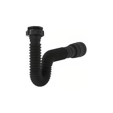 Imagem de SifãO FlexíVel Sanfonado AjustáVel Pia Cozinha Tanque(Preto)