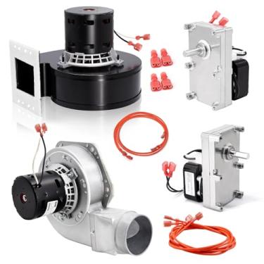 Imagem de Criditpid Kit De Exaustor Pu-076002B E Ventilador Com Motor Convecção Pu-4C442 Pu-047040 Para Fogões A Pellets Englander 25-Pdvc, 55-Shp10, Junta.