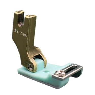 Imagem de Esquirla Calcador para máquina de costura, acessório de costura fácil de usar, resistente e multifuncional para alinhamento de cós, ponto fixo e gola