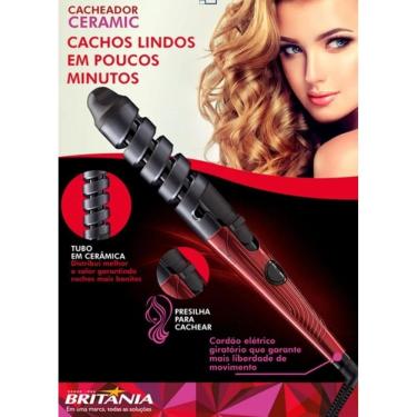 Imagem de Modelador de Cabelo Britânia Ceramic 180°C Bivolt