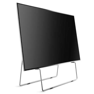 Imagem de EVA SOLO Suporte de TV de 87 x 36 x 35 cm | Estilo cavalete francês | Ecrãs planos de até 65 polegadas | levanta a TV do chão | Fácil de ajustar | Suporte de suporte de TV com cavalete de chão |