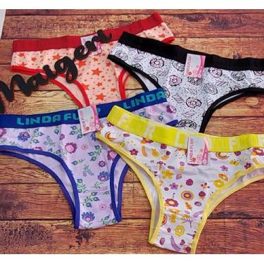 Imagem de Calcinhas algodão - Maigeri , Cores variadas, GG