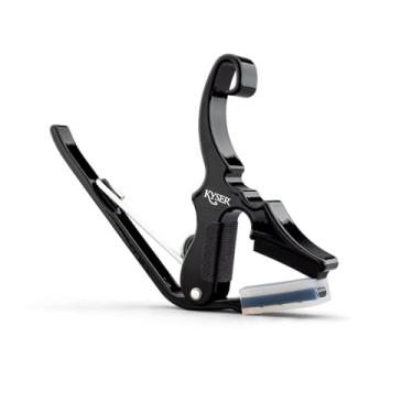 Imagem de Capotraste para Violão de Aço Kyser KG3BA Short-Cut Black