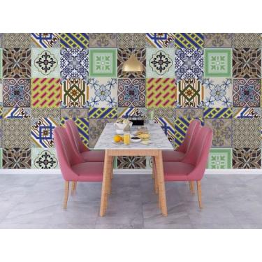 Imagem de Papel de Parede - Azulejo 09 - Studio Art, 10