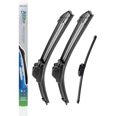 Imagem de ATTKE Conjunto De Palhetas Limpador Para-Brisa Dianteiro E Traseiro Para Hyundai Veloster 2012-2017 (Limpador 26″ + 18″ 9″)
