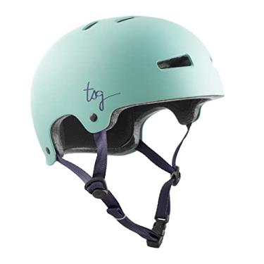 Imagem de TSG Capacete Evolution Wmn Para Bicicleta E Skate Com Ajuste Perfeito, Ciclismo, Bmx, Skate, Patins, Roller Derby, E-Board, E-Skating, Longboard, Patinação, Proteção Eps, Suíço, Verde Menta Acetinad