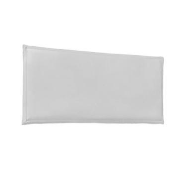 Imagem de Painel de Cama 90cm Luna Corano Branco - Lucadi Home