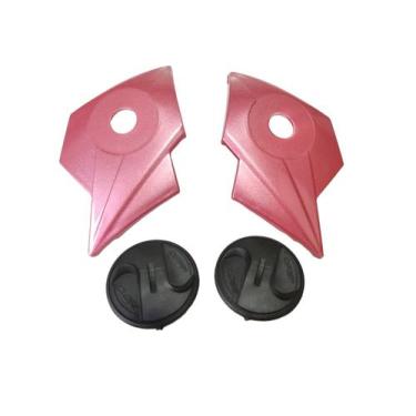 Imagem de Kit Reparo Capacete + Botão Pro Tork Evolution G8 Evo Rosa