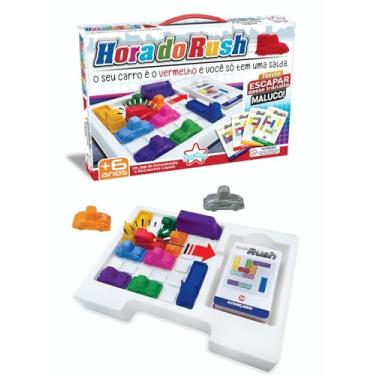 Imagem de Jogo Infantil Brinquedo De Raciocinio Logico Hora Do Rush, Big Star - Menino e Menina.