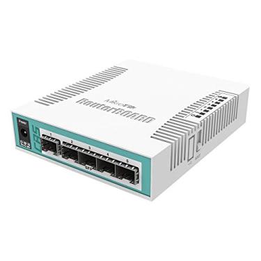 Imagem de Roteador Cloud Mikrotik CRS106-1C-5S (5x 1,25Gbps SFP 2x, 400MHz CPU, 128 MB RAM)