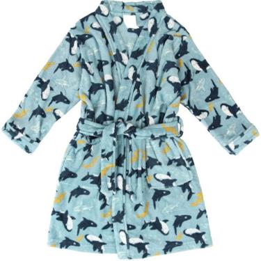 Imagem de Kit Manta e Roupão Kids Infantil Microfibra 150x220cm