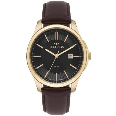 Imagem de Relógio Technos Masculino Steel Dourado - 2115tyh-0m 2115tyh-0m