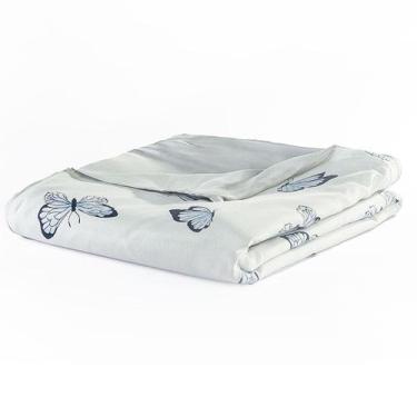 Imagem de Capa Duvet para Edredom King Essencialle com Ziper 1 Peça - Borboletas