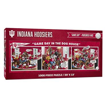 Imagem de YouTheFan NCAA Indiana Hoosiers Game Day in The Dog House - Quebra-cabeça de 1000 peças