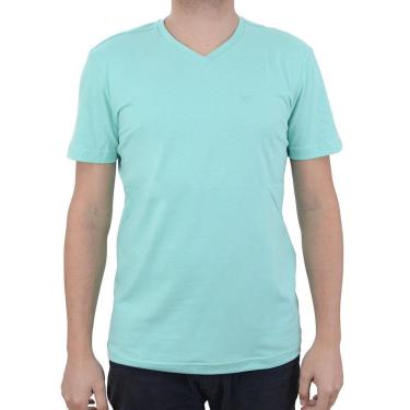 Imagem de Camiseta Masculina Lado Avesso Slim Fit Verde - LH238-Masculino