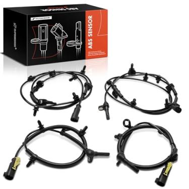 Imagem de A-Premium Sensor de velocidade da roda ABS dianteiro e traseiro 4 peças compatível com Chevrolet, modelos GMC - Equinox 2019, Terrain 2019-2020