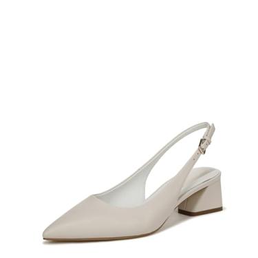 Imagem de Franco Sarto Sapato feminino Racer Slingback, Couro creme, 9.5 Wide