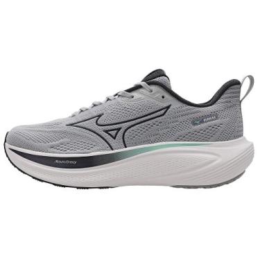 Imagem de Tênis de Corrida Mizuno Base Prime Masculino, Cinza, 42