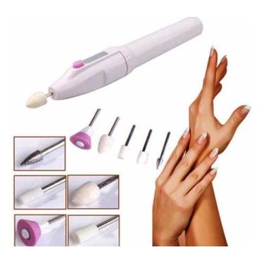 Imagem de lixa eletrica modelador unha polidor remove cuticulas 5 em 1 - NOVO SÉ