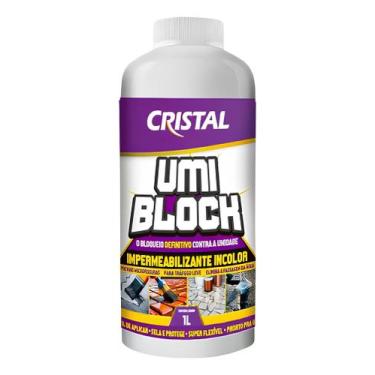 Imagem de Selador Bloqueador Impermeabilizante Anti Fissuras 1L Umi Block Crista