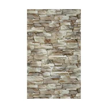 Imagem de Papel de Parede Adesivo Auto Colante, Pedras, 58cm x 3m, Cromo Sign