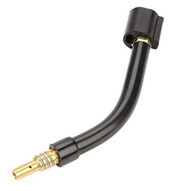 Imagem de ZAWELIYO Tocha de Soldagem MIG Com Pescoço de Cisne, Consumíveis para Rosca de Latão, Aperto de Conexão Com Binzel 15AK