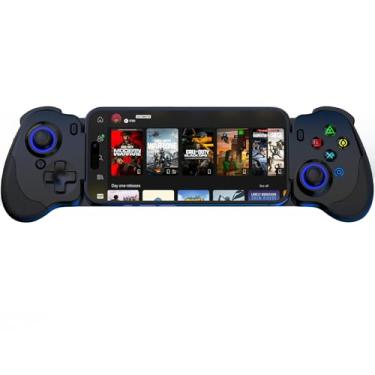 Imagem de arVin Controle móvel de jogos para iPhone 17/16/15 e controlador de telefone Android USB C com joystick Hall, controle remoto PS para PS5/PS4/Xbox/PC, jogos na nuvem, CODM, PUBG, Roblox