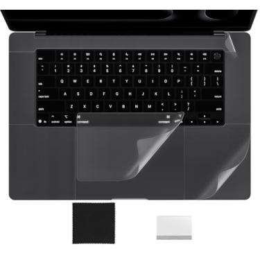 Imagem de Capa para descanso de mãos compatível com MacBook Pro 2025 2024 2023 16 polegadas M4 M3 Chip A3403 A3186 A2991 protetor de trackpad touch pad, acessórios para Apple MacBook Pro de 16 polegadas