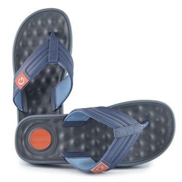 Imagem de Chinelo Cartago Masculino Alabama 25 11859, 41, Azul