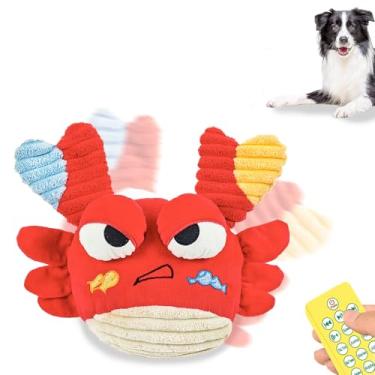 Imagem de FOUR ANGELS Brinquedos Interativos Para Cães - Caranguejo Saltitante Com Música E Gravação, Bola Móvel Para Filhotes Pequenos/Médios/Grandes Para Mantê-Los Ocupados Durante O Tédio, Brinquedo Para A