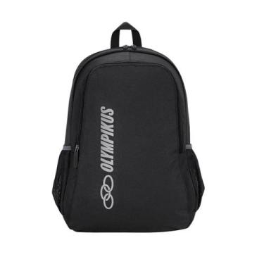 Imagem de Mochila Masculina Olympikus Oiwb221806 Essential Preto, Preto, Prata, 