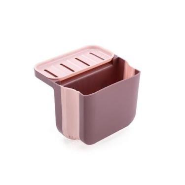 Imagem de Lixeira Escoador Retratil De Pia - shop mix, Cinza