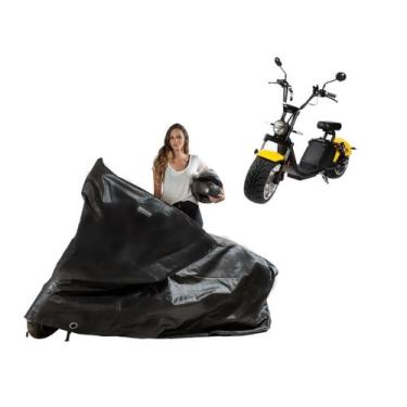 Imagem de Capa Cobrir Scooter Elétrica X12 Impermeável Forrada - Kahawai, Preto