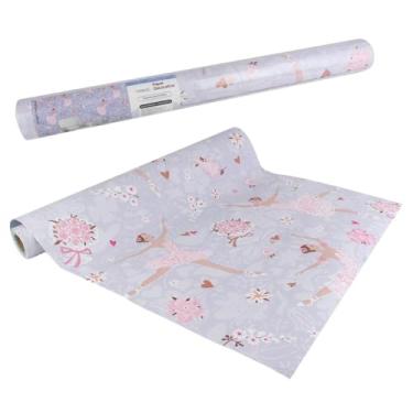 Imagem de Papel de Parede PREMIUM BAILARINA Lilás 10 metros = 2 Rolos de 5m X 45cm Autocolante Quarto Infantil Menina