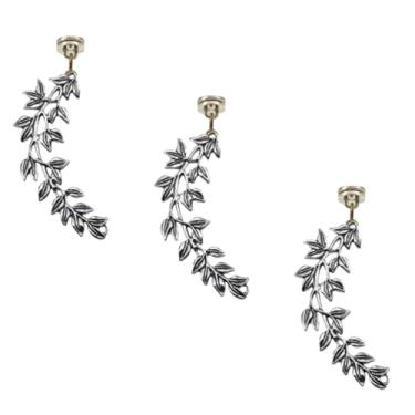 Imagem de Cabeças de dobradiça decorativa de prata, ramos de árvores topos de cabeça de dobradiça magnética, decoração de casa de cabeça de dobradiça, topo de pino de dobradiça de porta, dobradiças decorativas