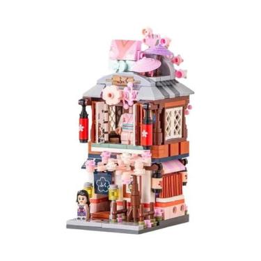 Imagem de Mini Blocos De Montar DIY De Paisagens Urbanas Japonesas, Brinquedos D