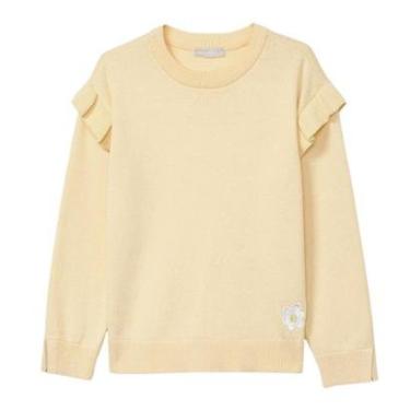 Imagem de Blusa Hering Amarelo Infantil Menina Toddler Em Tricô-Feminino