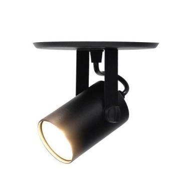 Imagem de Spot De Sobrepor Direcionável Cannon Mr16 Redondo Taschibra Preto