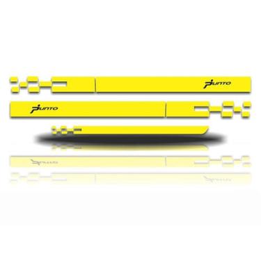 Imagem de Kit Adesivo Fiat Punto Faixa Lateral Mala - Cromo Sign