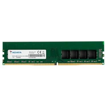 Imagem de MEMORIA ADATA PREMIER 4GB DDR4 2666MHZ DESKTOP - AD4U26664G19-SGN